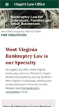 Mobile Screenshot of clagettbankruptcy.com